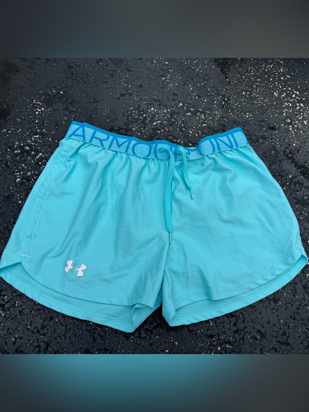 Under Armour Women's Aqua Athletic Shorts